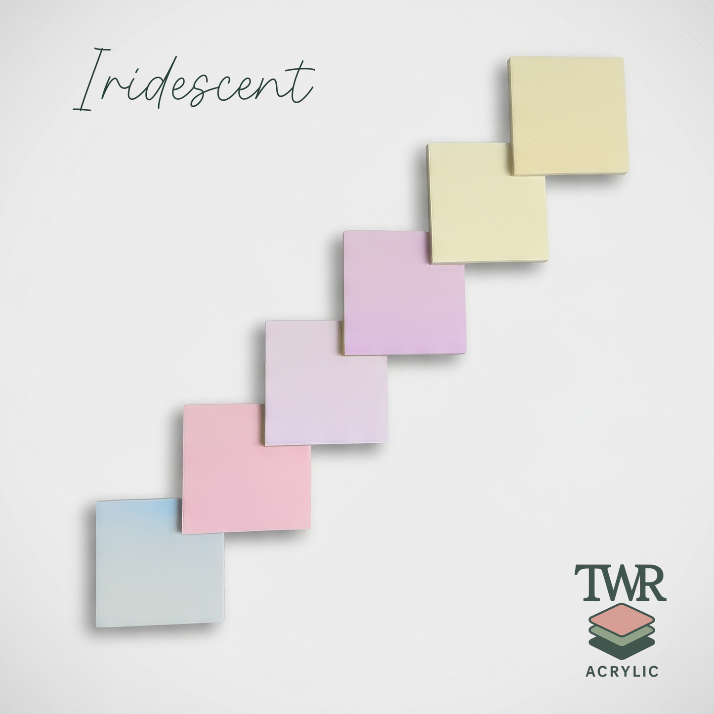 Iridescent Acrylic Sample Pack - Speciality (3mm)