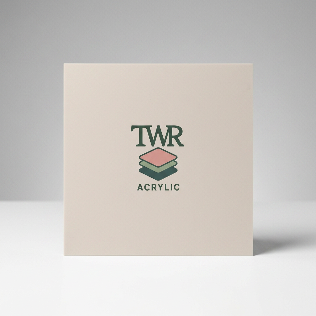Linen Dual-Sided Gloss / Matte Cast Acrylic Sheet (3mm)