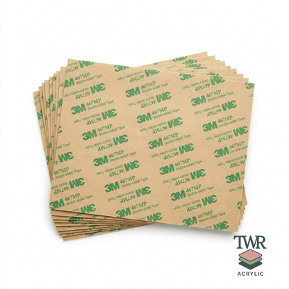 3M™ 467MP Acrylic Double-Sided Adhesive Transfer Tape Sheets