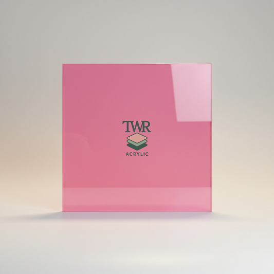 Auld Rose Dual-Sided Gloss / Matte Cast Acrylic Sheet (3mm)