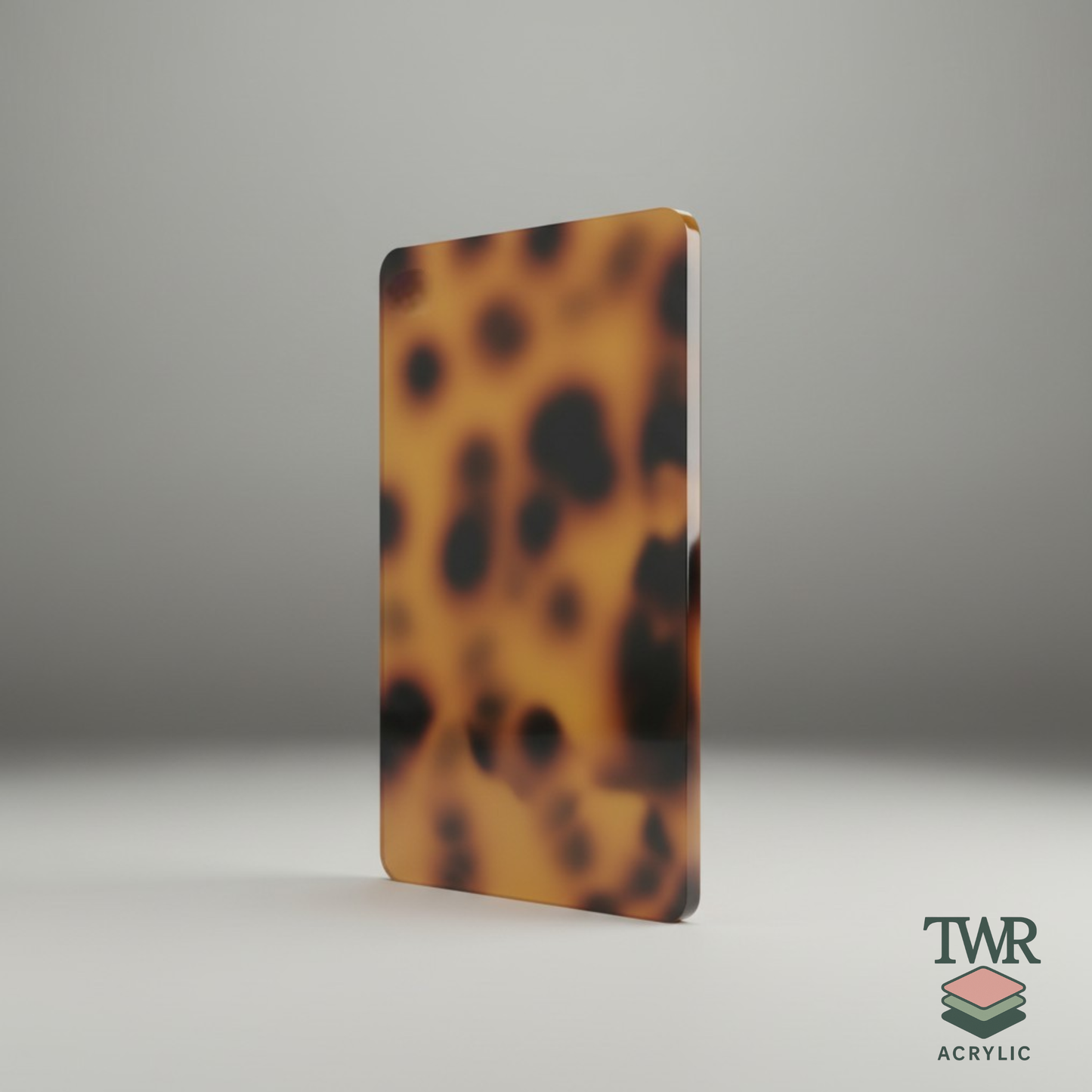 Antique Tortoiseshell Gloss Acrylic Sheet (3mm)