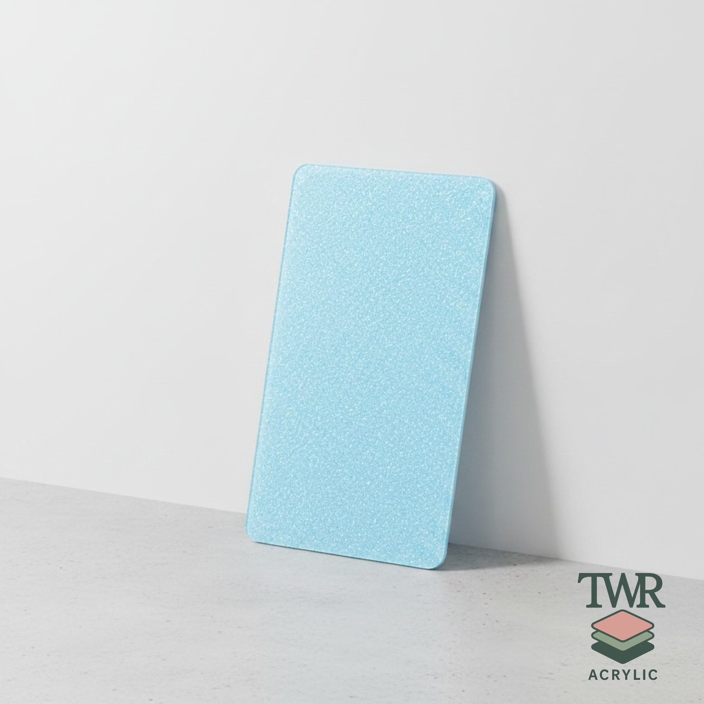 Blue Shimmer Cast Acrylic Sheets (3mm) – Gloss Finish