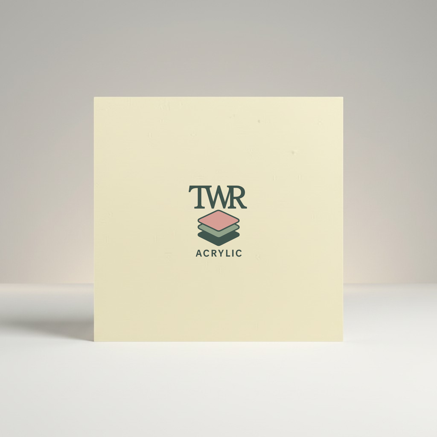 Butter Yellow Dual-Sided Gloss / Matte Cast Acrylic Sheet (3mm)