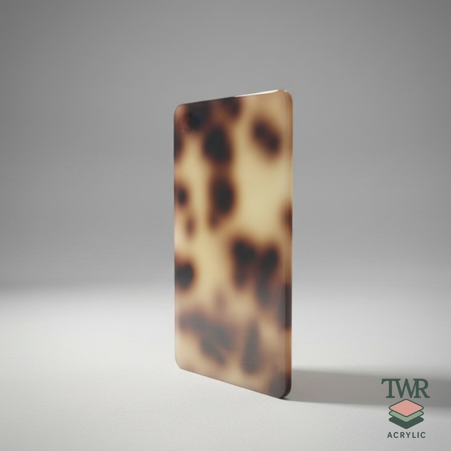 Blonde Tortoiseshell Gloss Acrylic Sheet (3mm)