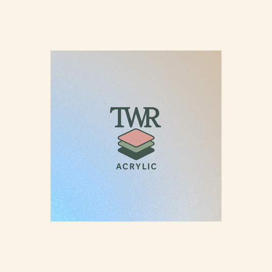 Blue Gloss Iridescent Acrylic Sheet (3mm)