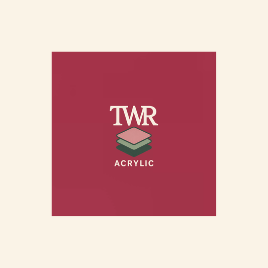 Cherry Lips Dual-Sided Gloss / Matte Cast Acrylic Sheet (3mm)