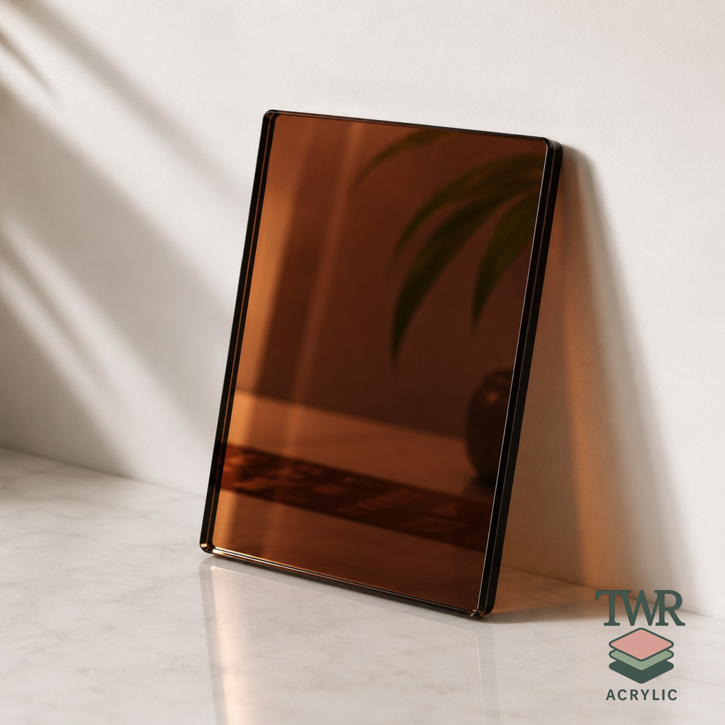 Cognac Translucent Cast Acrylic Sheets (3mm) Gloss Finish