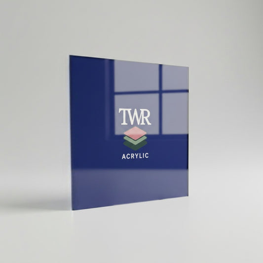 Dockyard Blue Cast Acrylic Sheets (2.5mm) – Gloss Finish