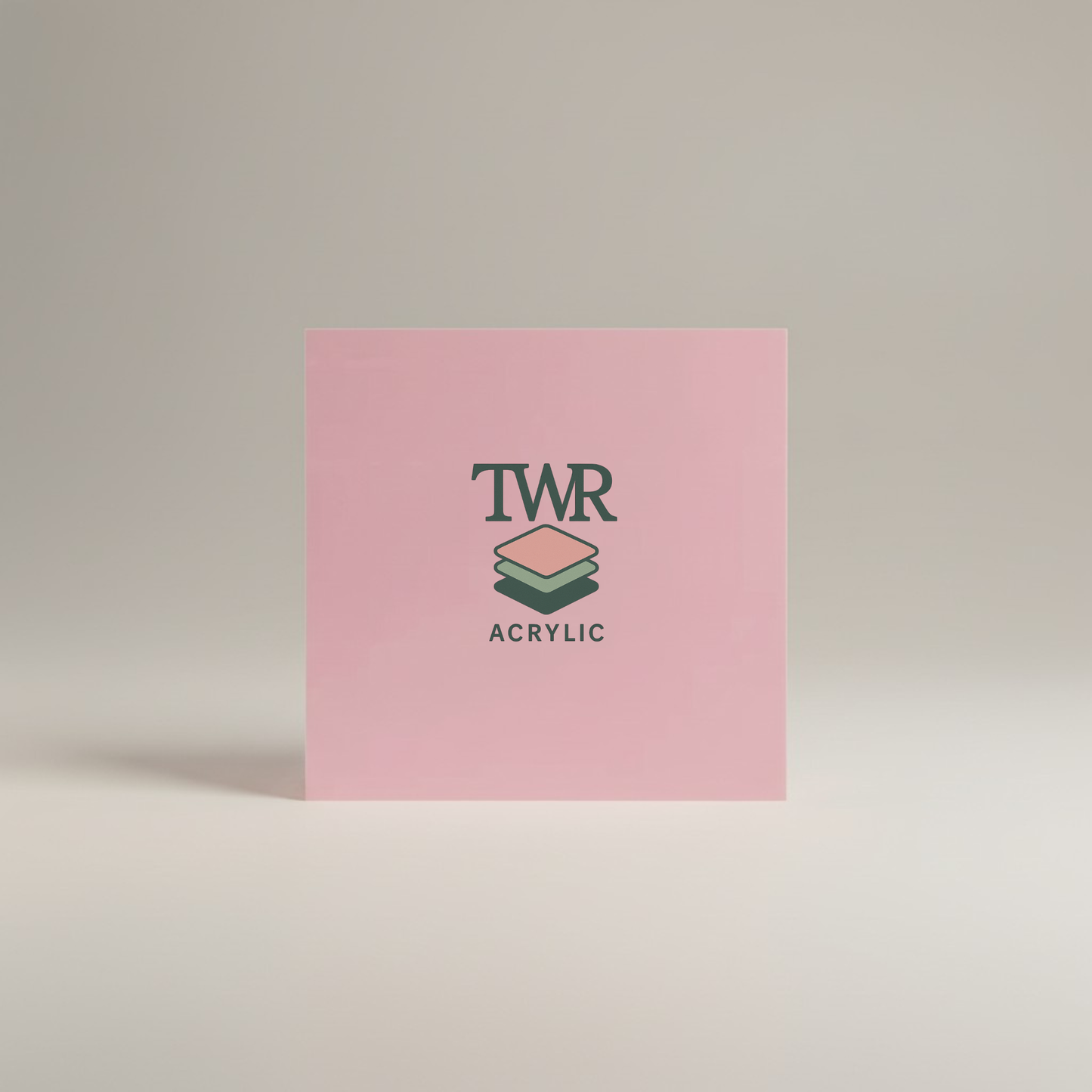 Dusky Pink Dual-Sided Gloss / Matte Cast Acrylic Sheet (3mm)