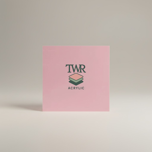 Dusky Pink Dual-Sided Gloss / Matte Cast Acrylic Sheet (3mm)