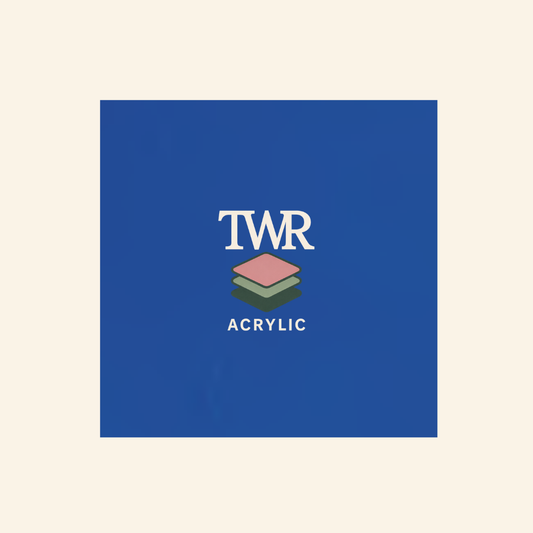 Engine Room Blue Cast Acrylic Sheets (2.5mm) – Gloss Finish