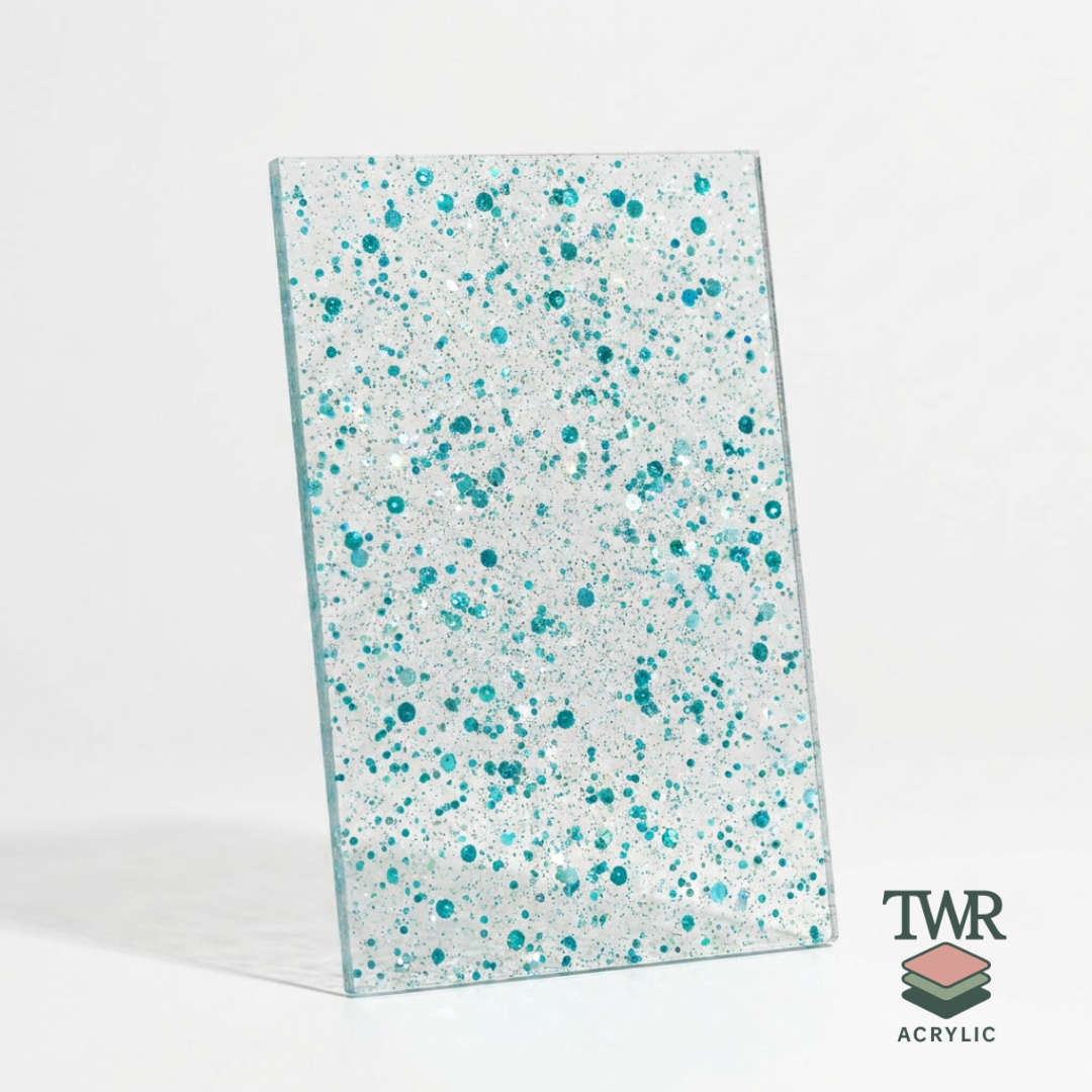 Stardust Copacabana Translucent Glitter Acrylic Sheet (3mm)