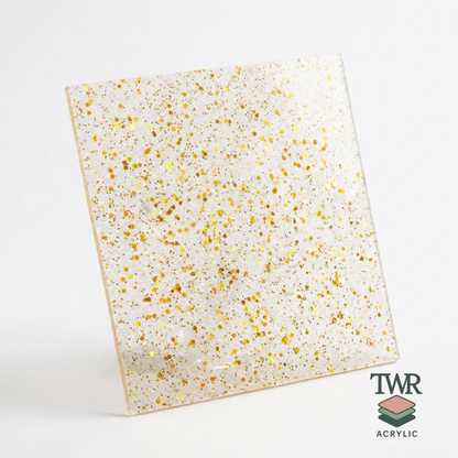 Stardust Goldrush Translucent Glitter Acrylic Sheets (3mm)