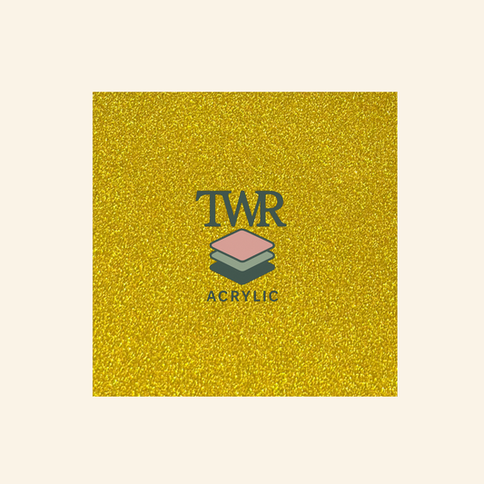 Gold Shimmer Cast Acrylic Sheets (3mm) – Gloss Finish