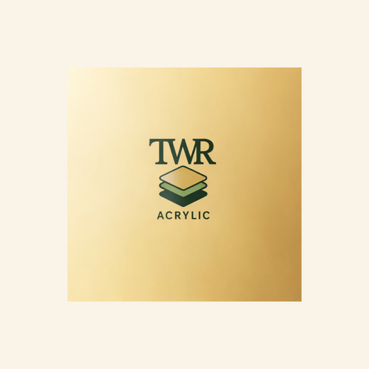 Gold Mirror Acrylic Sheet (3mm) – Extruded