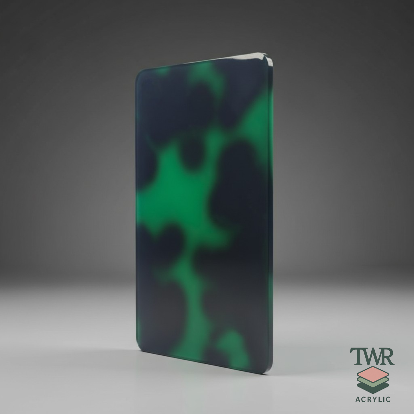 Emerald Tortoiseshell Gloss Acrylic Sheet (3mm)