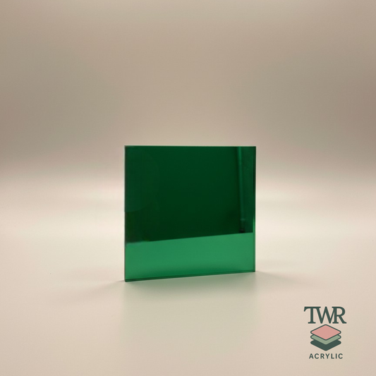 Green Mirror Extruded Acrylic Sheet (3mm)