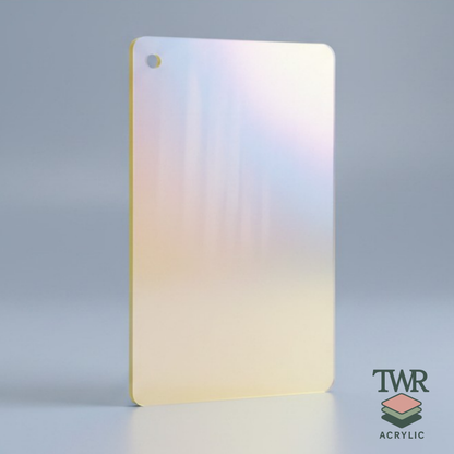 Blue Iridescent Acrylic Sheet (3mm)