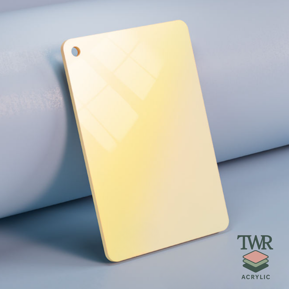 Yellow Iridescent Acrylic Sheet (3mm)