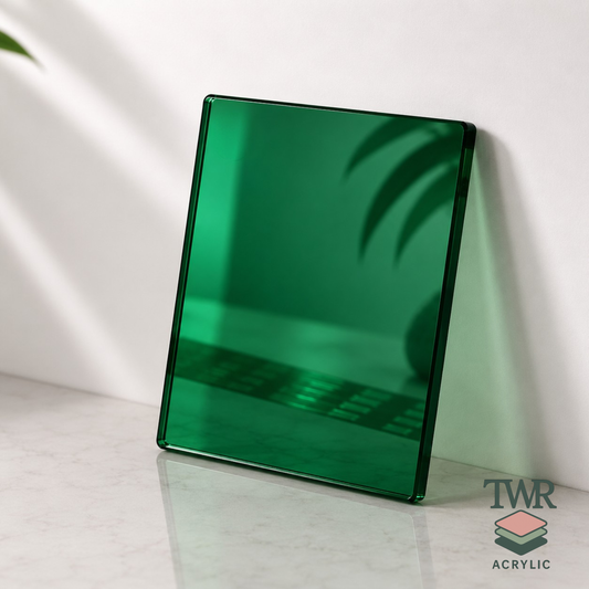 Jade Translucent Cast Acrylic Sheets (3mm) Gloss Finish