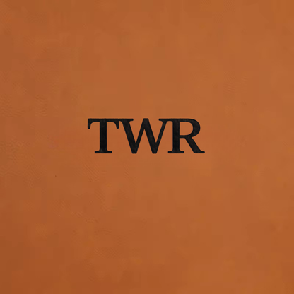 Rawhide/Black Laserable Leatherette Sheet 0.8 mm thickness