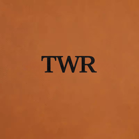 Rawhide/Black Laserable Leatherette Sheet 0.8 mm thickness