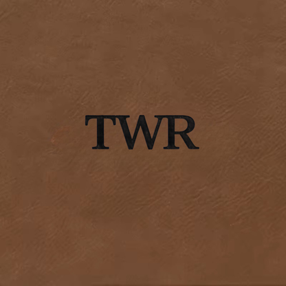 Dk Brown/Black Laserable Leatherette Sheet 0.8 mm thickness