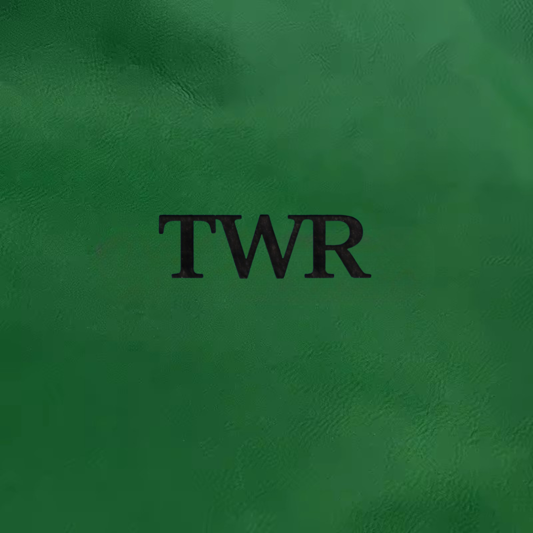 Green/Black Laserable Leatherette Sheet 0.8 mm thickness