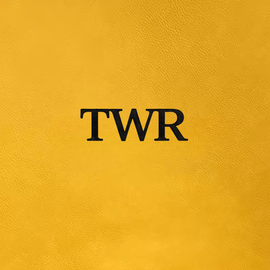 Yellow/Black Laserable Leatherette Sheet 0.8 mm thickness