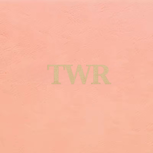 Lt Pink/Gold Laserable Leatherette Sheet 0.8 mm thickness