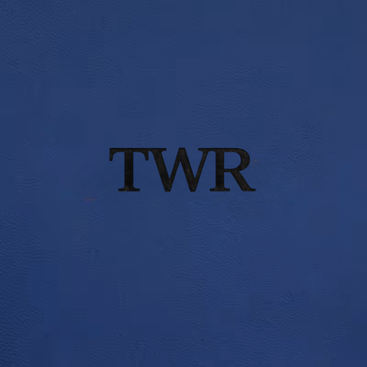 Blue/Black Laserable Leatherette Sheet 0.8 mm thickness