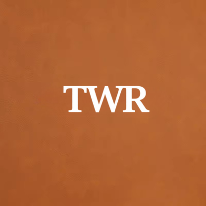 Rawhide/White Laserable Leatherette Sheet 0.8 mm thickness