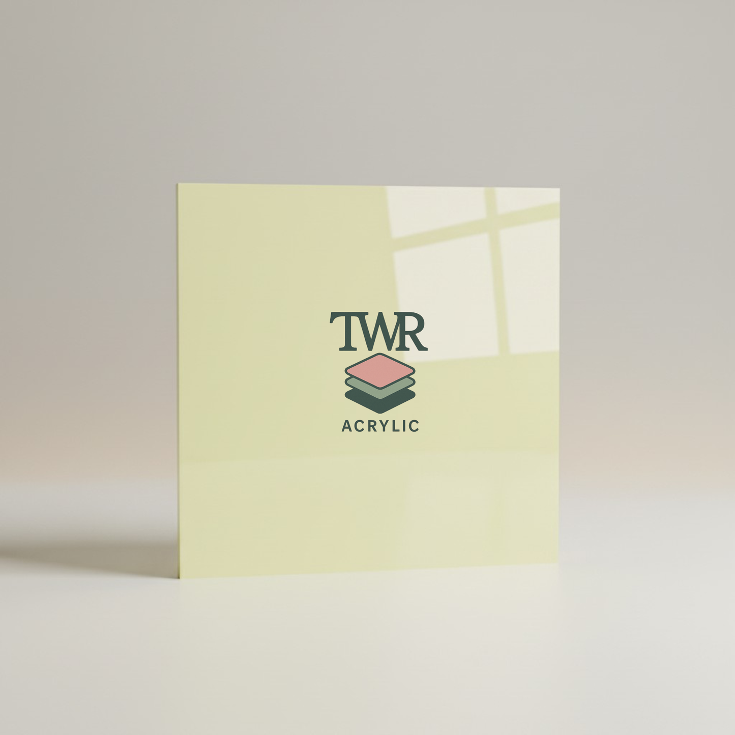 Lemon Dual-Sided Gloss / Matte Cast Acrylic Sheet (3mm)