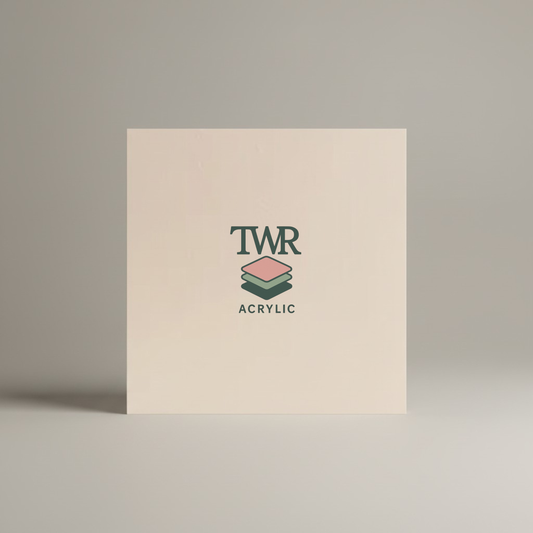 Linen Dual-Sided Gloss / Matte Cast Acrylic Sheet (3mm)