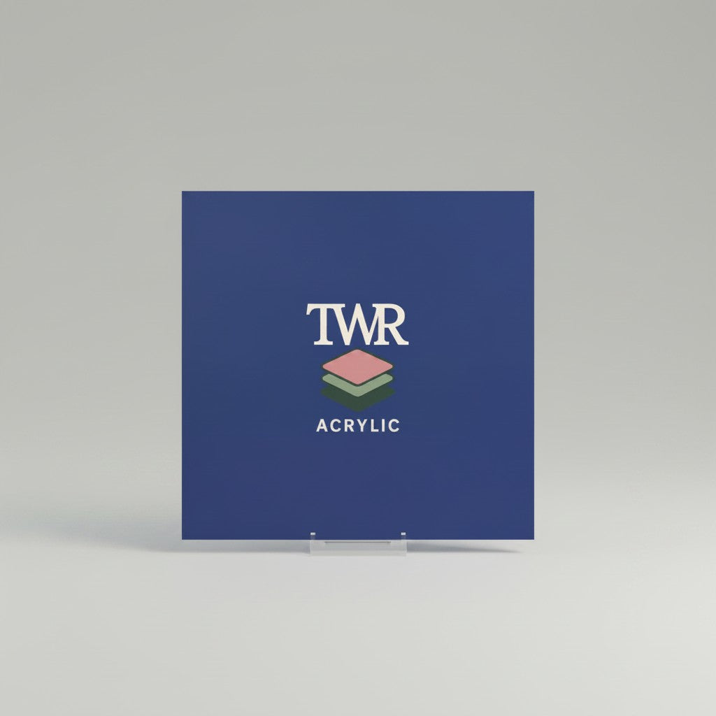 Midnight Blue Dual-Sided Gloss / Matte Cast Acrylic Sheet (3mm)