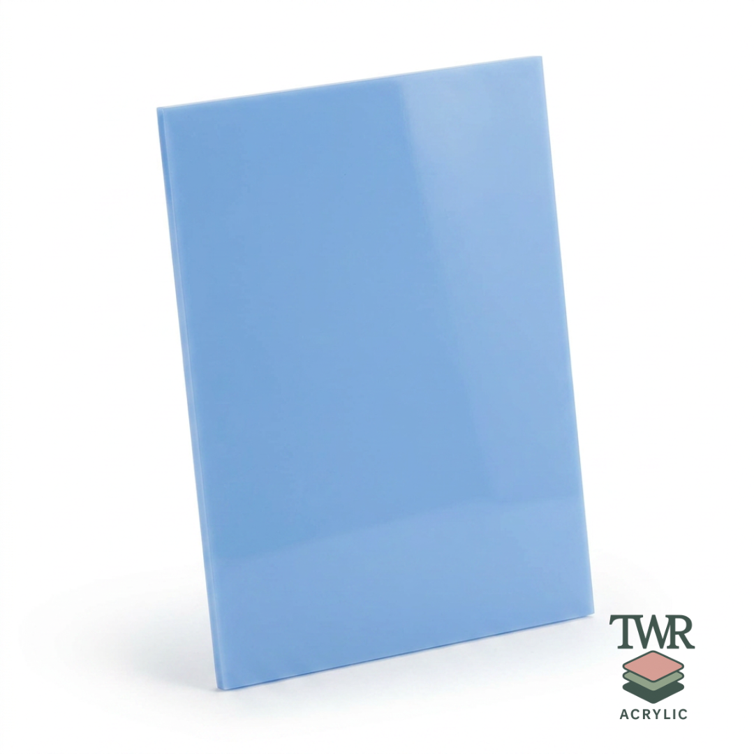 Cornflower Dual-Sided / Matte Cast Acrylic Sheet (3mm)