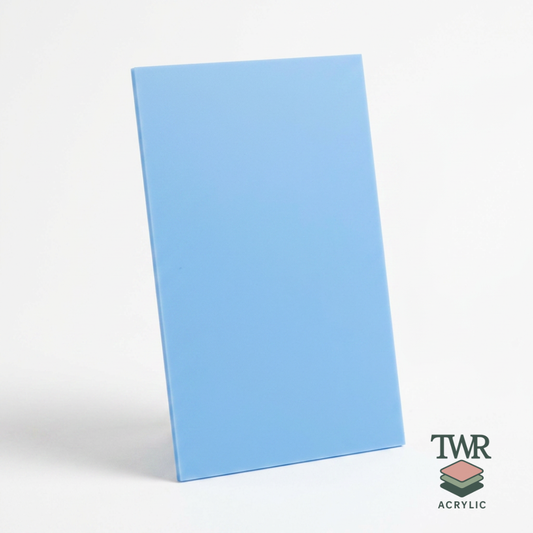 Cornflower Dual-Sided / Matte Cast Acrylic Sheet (3mm)