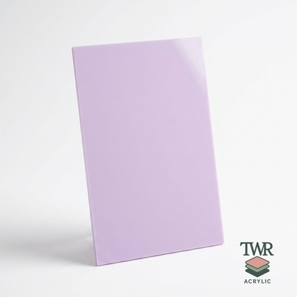 Wisteria Dual-Sided Gloss / Matte Cast Acrylic Sheet (3mm)