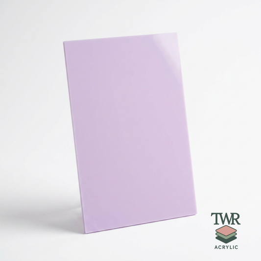 Wisteria Dual-Sided Gloss / Matte Cast Acrylic Sheet (3mm)