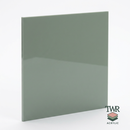 Sage Leaf Dual-Sided Gloss / Matte Acrylic Sheet (3mm)