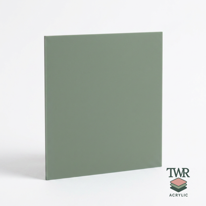 Sage Leaf Dual-Sided Gloss / Matte Acrylic Sheet (3mm)