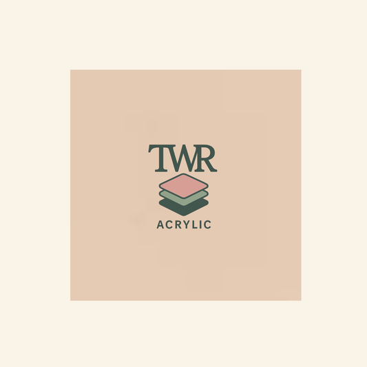 Nude Blush Dual-Sided Gloss / Matte Cast Acrylic Sheet (3mm)