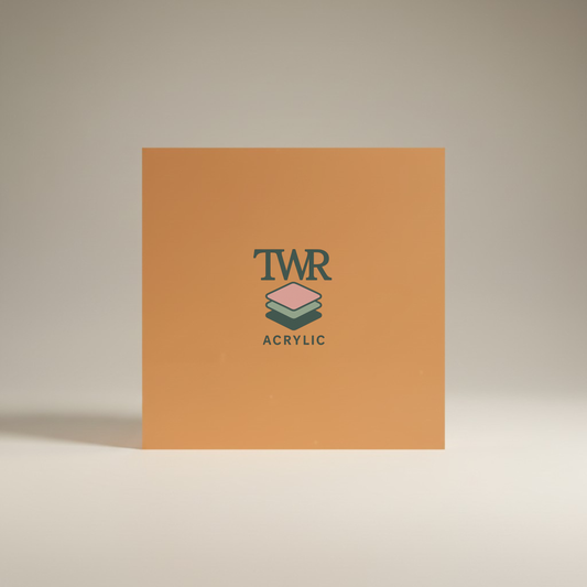 Ochre Dual-Sided Gloss / Matte Cast Acrylic Sheet (3mm)