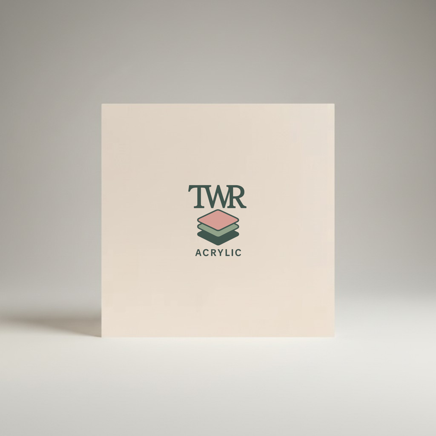 Off White Dual-Sided Gloss / Matte Cast Acrylic Sheet (3mm)