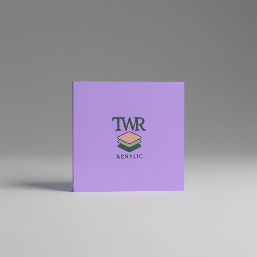 Periwinkle Dual-Sided Gloss / Matte Cast Acrylic Sheet (3mm)