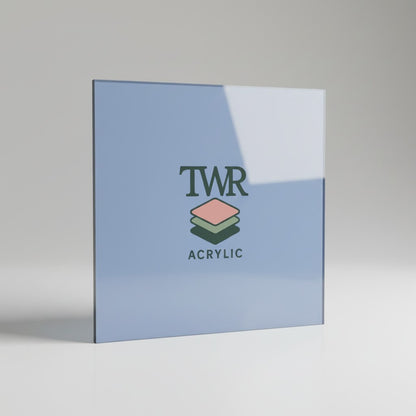 Pigeon Blue Dual-Sided Gloss / Matte Cast Acrylic Sheet (3mm)