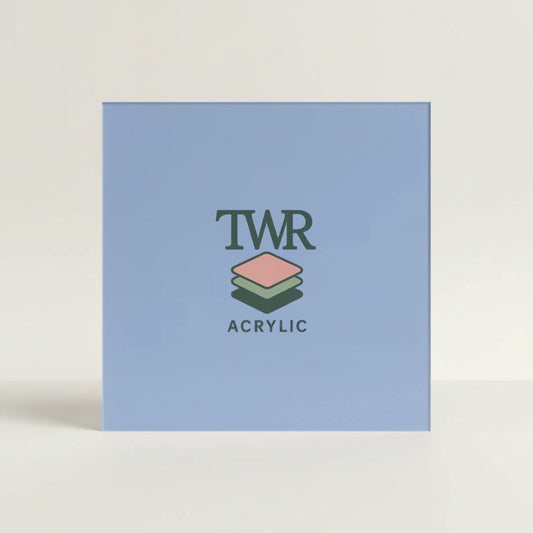 Pigeon Blue Dual-Sided Gloss / Matte Cast Acrylic Sheet (3mm)