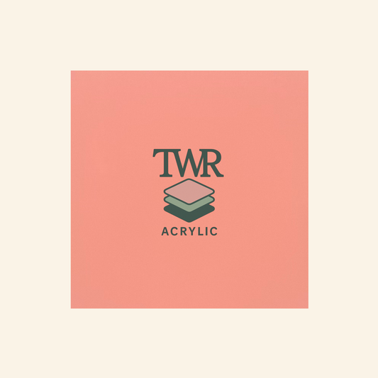 Pink Mist Translucent Cast Acrylic Sheets (3mm) – Dual Sided Matte/Gloss Frosted Finish