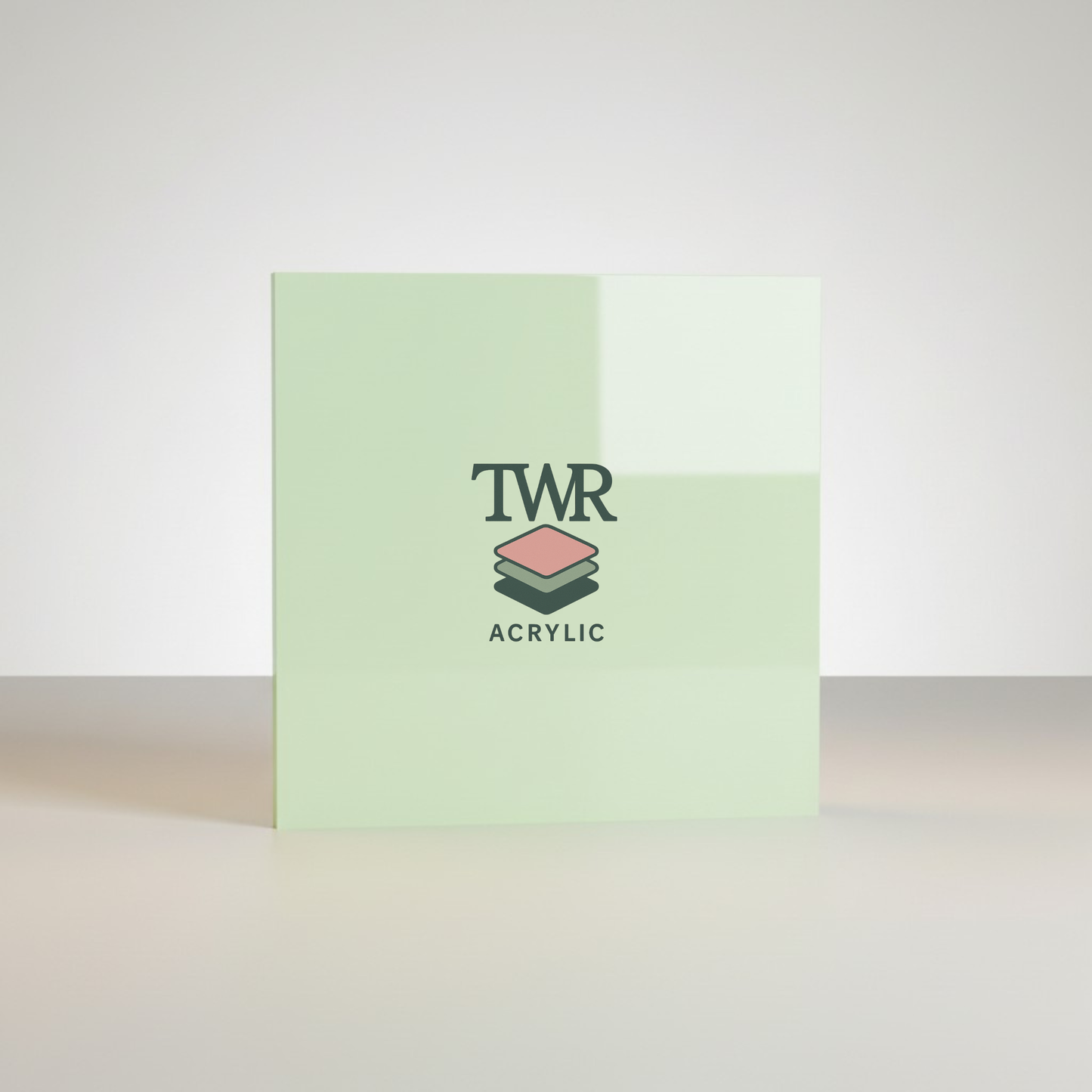 Pistachio Dual-Sided Gloss / Matte Cast Acrylic Sheet (3mm)