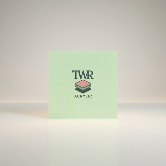 Pistachio Dual-Sided Gloss / Matte Cast Acrylic Sheet (3mm)